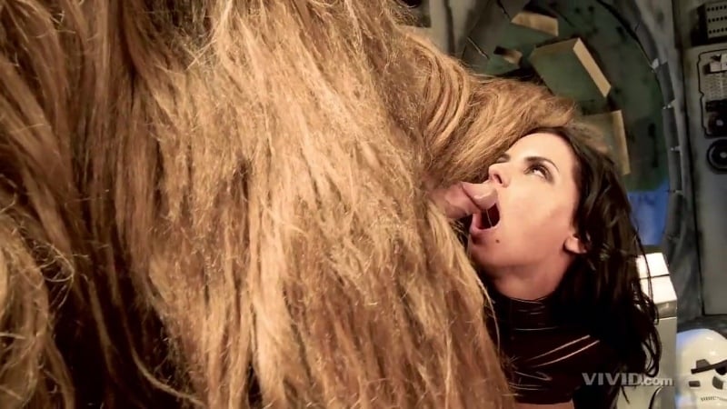 [Star Wars XXX Pornoparodie Szene 5 Star Wars Pornoparodie] Brandy Aniston, Eve Laurence [HD-Porno, Sex, großer Arsch, Titten]