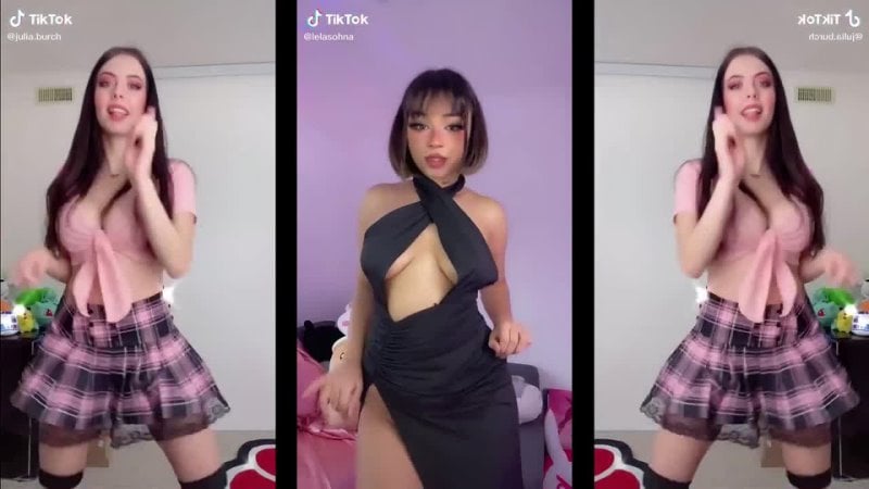 Compilazione PMV lunga su tiktok (pompino|schermo diviso|adolescente|milf|formosa|tettone|culo|ballo|stuzzicante|stuzzicato|scopata|succhiare il cazzo)