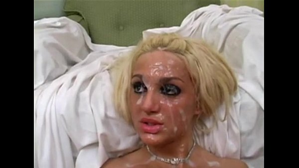 Blonde Dim White Bukkake