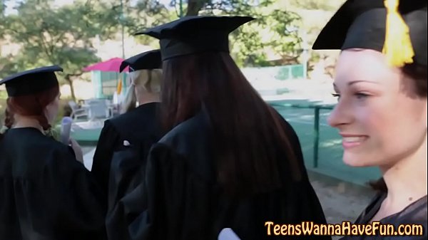 Streaking teen lez taste