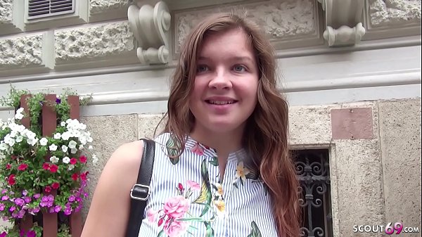 Deutscher Scout Analfick beim Casting für 18-jährigen jungen Teenager für Geld