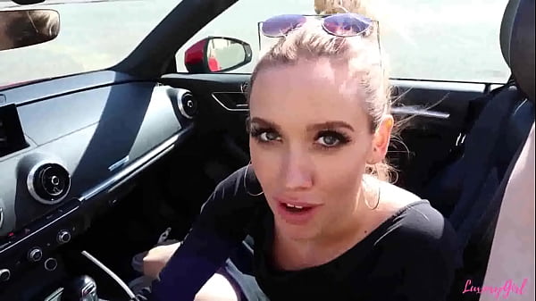 BEAUTIFUL b. MADE BLOWJOB IN THE CAR