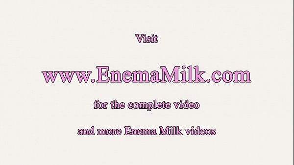 Lingeried lesbian squirtng milk analy