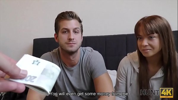 HUNT4K. Dude gave girlfriend'_s pussy to have accommodation for night