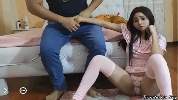 A enteada inocente escuta o padrasto em tudo porque a mãe mandou e o padrasto se aproveita dela