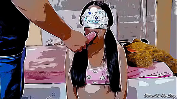 Vuelvo a engañar a la Inocente Sobrina con el truco del helado y le meto la verga en la boca Dibujos animados Hentai