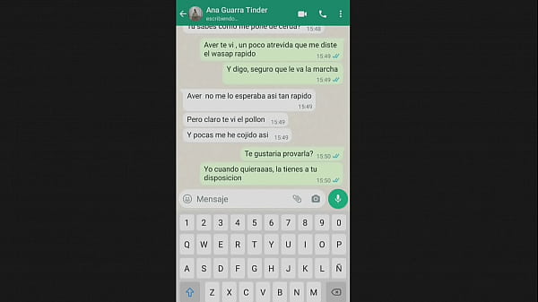 Chat caliente por wasap con chica infiel de yesca
