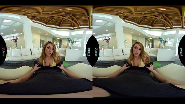 Teen virtual_reality enjoys herself Video