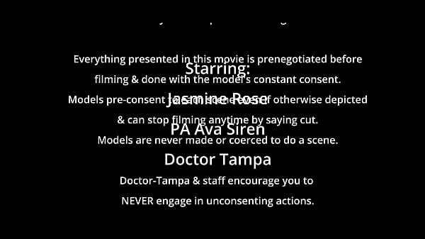 Jasmine Roses Busch wird mit Sperma vollgespritzt