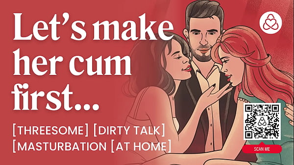 ASMR Audio Porn: primeira vez bissexual FFM trio em casa com brincadeiras com os dedos e sexo violento e ndash_ áudio erótico