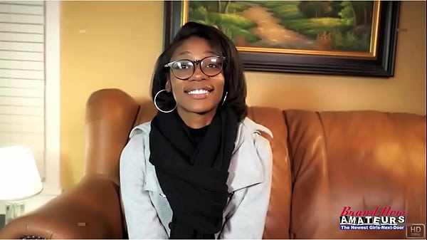 Nerdy Brunette Cutie Sylvia Blows A Big Dick To Ride It After Masturbating!