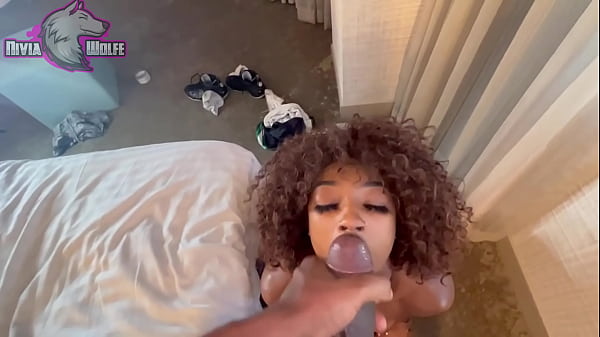 Ebony scopa due BBC per la prima volta - Nivia Wolfe con Kris K Scotty P