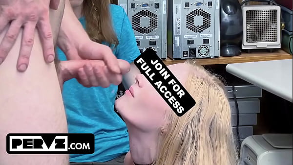 Shoplyfter - Security Guard Cucks Thief Railing His Girlfriend&rsquo_s Needy Little Pussy in Front of Him