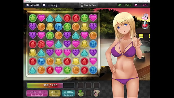HuniePop - Parte 1 - UNCENSORED (Compilação de todas as cenas de sexo) HD 1080p - Jogo Completo - Ovos de Páscoa - todas as cenas e segredos