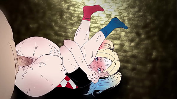 Harley Quinn scopa con il clown jolly! Anime hentai 2d (cartoni animati - porno) 2025