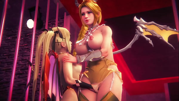 La splendida ragazza si diverte