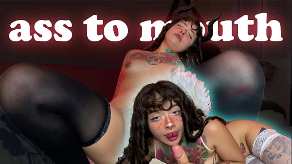 Il demone si trasforma in angelo dopo una bella scopata. Dal culo alla bocca. POV