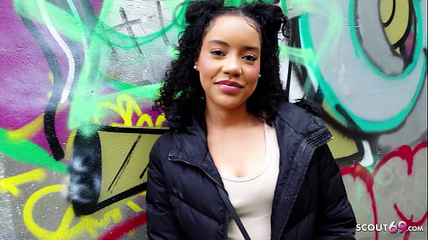 GERMAN SCOUT - Tiny Brown PAWG Girl Dilara Baby Fucked Rough at the First Date