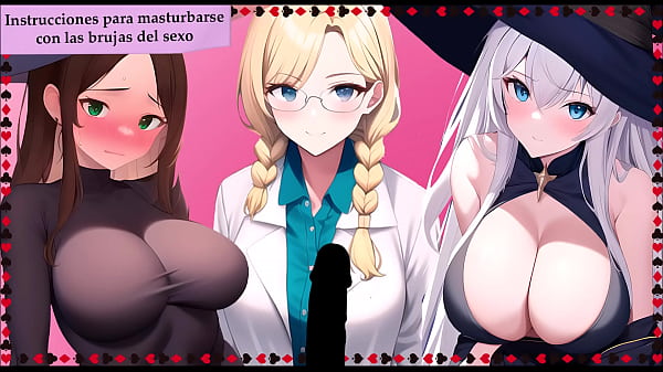 Le streghe del sesso. Orgia d'addio. JOI in spagnolo.