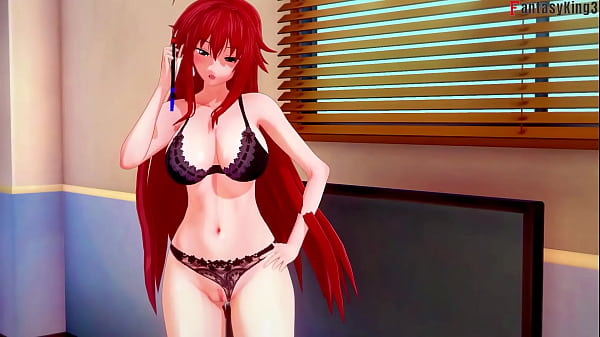 Rias Gremory e Akeno mi chiedono sesso e... | HS DXD NTR Follia 3 | Guarda il film completo di 1 ora su Sheer &amp_ PTRN: Fantasyking3