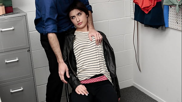 Dragging the Teen to The Security Office for Her Punishment - Myshopsex