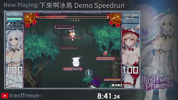 Falling With Ice Phoenix Demo Speedrun in 18m16s (Normal Difficulty)