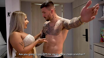 18 year old Colombian step-sister fucks her step brother'_s cuckold while her parents are away! Naty Delgado &amp_ Rauls Bud