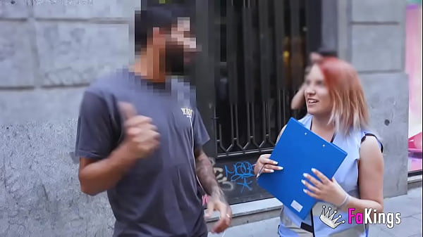 FAKings'_ KHẢO SÁT TUYỆT VỜI! Em bé Tây Ban Nha bẩn thỉu trêu chọc và kiểm tra những kẻ ở Madrid