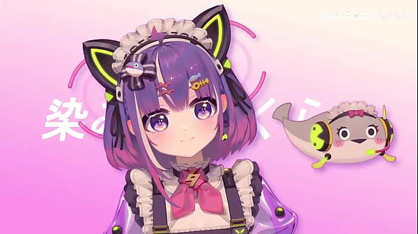 [3D/2D model display] Control of details! It's the super cute little purple maid! Billions of tiny Poppy maid steps on the spot to shock