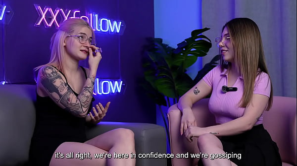 XXXfollow #1 Emma Fiore &amp_ Dani Ortiz – JOI, schlampiger Blowjob, heiße Küsse und große Titten – Podcast