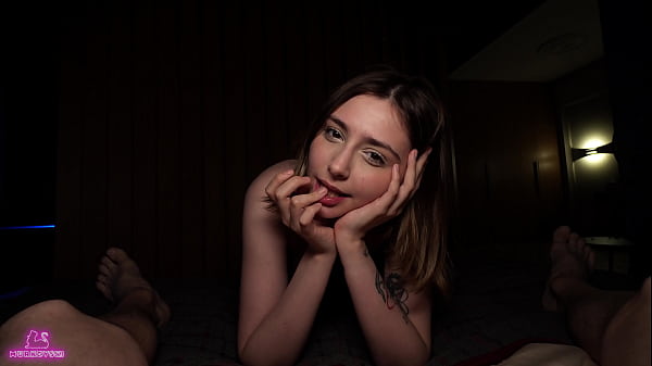 Real homemade sex of a young couple of students.