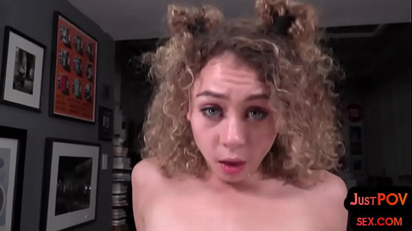 Sexy teen Teen enjoys herself