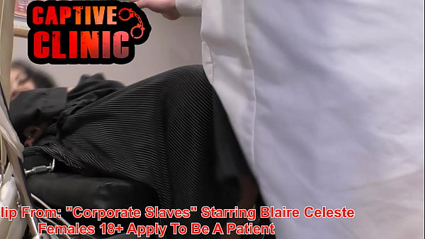 Nu nos bastidores de Blaire Celeste Corporate Girls Cenário e celebração pós-sessão Filme completo no BondageClinic Reup