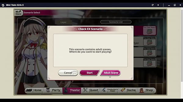 Mist Train Girls Blackfriar A-Rang-Szene