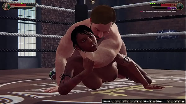 Ethan vs Dela (luchador desnudo 3D)