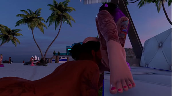 Incredibile teenager selvaggia si diverte