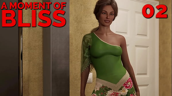 A MOMENT OF BLISS #02 &bull_ She'_s showing off her sexy curves
