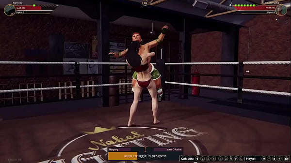 Nanyang VS Aine O'_Rackie (luchador desnudo 3D)