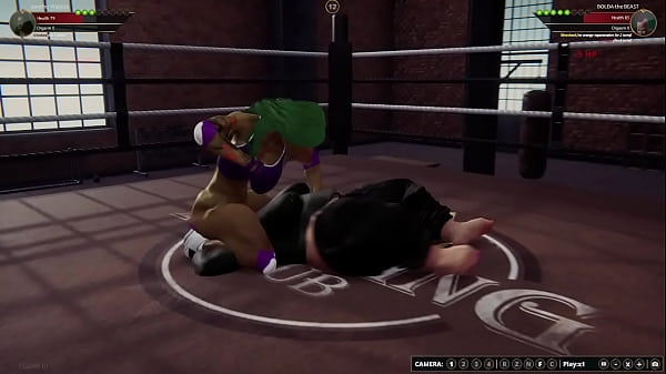Jennifer Walters VS BOLDA the BEAST (Naked Fighter 3D)
