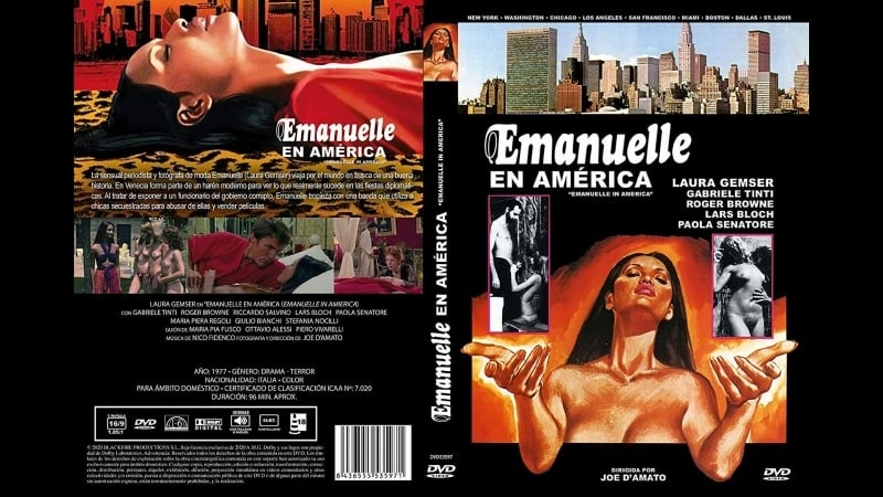 Emanuelle na América (1977) laura gemser, paola senatore retro, clássico, vintage, erótico, pornô, sexo, lésbica, milf]